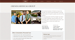 Desktop Screenshot of orindamedicalgroup.com